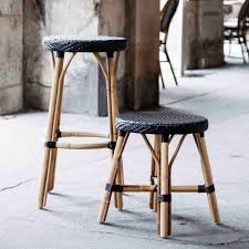 Tresenhocker Marais Rattan Schwarz Hocker Tresen Hocker Banke