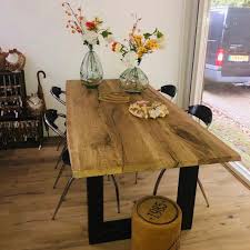 img 5225massief eiken tafel 50 jaar oud eiken boomstam tafel boomstam eiken tafel