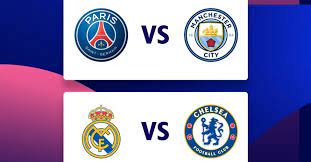 Psg vs city link pls. Real Madrid Vs Chelsea Psg Vs Man City Uefa Champions League