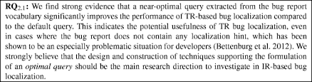 Ada apa dengan bug event 515. On The Relationship Between Bug Reports And Queries For Text Retrieval Based Bug Localization Springerlink
