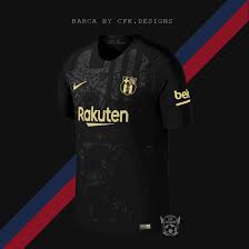 We believe in helping you find the product that is right for you. Stunning Black Gold Barcelona Kit Concept By Cfk Designs Footy Headlines