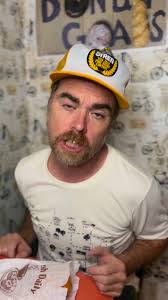 The ol’ pumpkin spice. It’s got into everything, ain’t it? Link to my  cruise, bacon, podcast and merch in bio. #Fall #Autumn #pumpkin  #pumpkinspice #comedian #storytime #donuts #donut #comedy