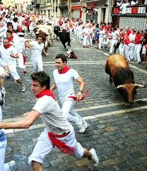 Bull Run Running Of The Bulls Dangerous Sports Bull Run