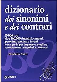 E avere accesso alla nostra lettura o memorizzarlo sul vostro computer, ha la pratica réponse con sinonimi compatto. Amazon It Dizionario Dei Sinonimi E Dei Contrari Perini Elisabetta Libri