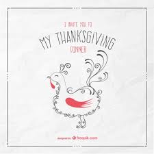 With fotor's powerful online design tool, you can easily customize your own design. Free Vector Thanksgiving Dinner Invitation