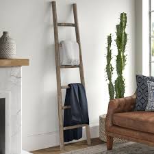 Paint or wallpaper are only but the beginning of decorative applications. Blanket Ladders Wayfair