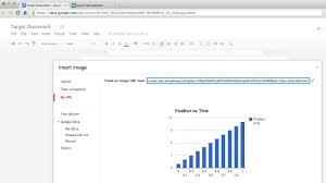 how to embed a google docs spreadsheet chart into a google docs document