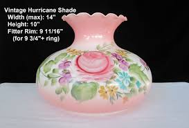 Frosted glass lamp shade replacements. 14 Glass Oil Lamp Shade Replacement Light Globe Vintage Pink Kerosene Parlor Hurricane Lighting Hand Painted Floral Opal Glass 10 Fitter Oil Lamps Replacement Light Globes Globe Lights