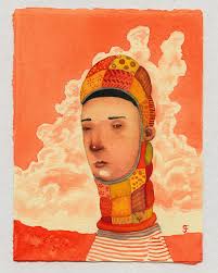 Two of the 6 pieces I have in the 9th annual Postcard Show at  @nucleushouse_ opening Dec 15th Over 1000 postcard size paintings (5” x 7”)  by an incredible roster of artists! @nucleushouse_ @postcard_show