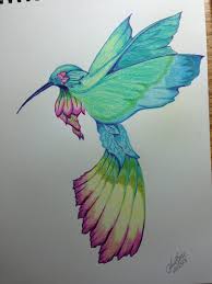 Maybe you would like to learn more about one of these? Color Pencil Leafy Hummingbird Drawing