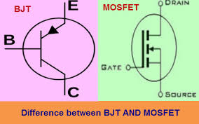 transistors major difference between bjt and mosfet