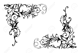 Find images of border design. A Floral Border Design On The White Background Stock Photo Picture And Royalty Free Image Image 5678623