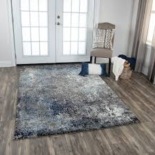 Rizzy Home Brooklyn Abstract Rug Kohls In 2020 Blue Living Room Decor Abstract Rug Rugs In Living Room