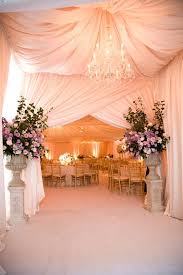 Elegant Backyard Wedding With Romantic Floral Design In California Elegant Backyard Wedding Wedding Drapery Wedding Draping