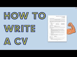 How To Write A Cv In 2020 Get Noticed By Employers Youtube