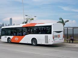 The New Metro Buses Take Only Prepaid Electronic Cards And Not Cash Panama City Panama Panama Canal New Bus