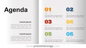 Looking for unique free agenda slide microsoft powerpoint template? Agenda Template For Powerpoint And Google Slides Presentationgo