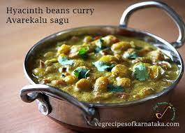 Avarekalu Sagu Or Avarekalu Curry Recipe Explained With Step By Step Pictures Avarekalu Saagu Or Sagu Can Be Ser Indian Food Recipes Curry Recipes Veg Recipes