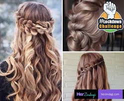 Braids, ponytails, half up half down, evening looks and hair styles with step by step tutorial. 21 Braid Hairstyles So You Look Stunning Each Day Of Lockdown