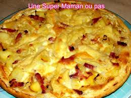 Recette Tarte Tartiflette Une Super Maman Ou Pas Recette Tarte Tartiflette Recette