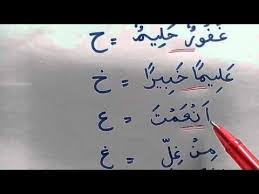 Selain memaparkan contoh idgham bi ghunnah, diberikan juga nama surat. Celik Tajwid Izhar Halqi Learn Quran Learning Youtube