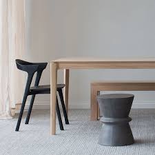 Ethnicraft Oak Bok Dining Chair Black In 2020 Dinning Tables And Chairs Black Dining Chairs Dining Table Black