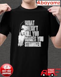 You know the bed feels warmer / sleepin' here alone (sleepin' here alone) / you know i dream in color / and do the things i want (do the things i want. Kelly Clarkson What Doesn T Kill You Makes You Stronger Shirt Hoodie Sweater Long Sleeve And Tank Top