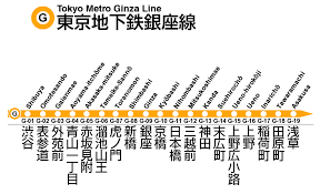 Ginza from mapcarta, the open map. Ginza Line Map Info Japanalytic