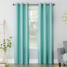 No 918 1 Panel Montego Casual Textured Grommet Window Curtain Curtains Grommet Curtains Panel Curtains