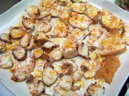 Poulpe A La Galicienne Recette Idee Tapas Alimentation Salade De Poulpe