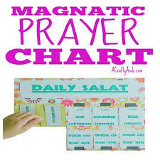 Islamic Daily Prayer Chart Tutorial By A Crafty Arab