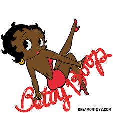 Black African American Charlie Brown Characters African American Betty Boop Greeting Black Betty Boop Betty Boop Art Black Cartoon Characters