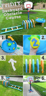 I had the idea to try making a backyard obstacle course with fort magic which is the fort building kit we happened to have already. 10 Backyard Obstacle Course Ideas Backyard Obstacle Course Obstacle Course Kids Obstacle Course