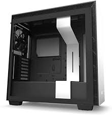 Now i looked up his supported cpus, and i'm pretty much betting he has 10400, since he's certain its not an i7. Amazon Com Nzxt H710 Ca H710b W1 Atx Mid Tower Pc Gaming Case Front I O Usb Type C Port Quick Release Tempered Glass Side Panel Cable Management System Water Cooling Ready