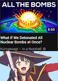 All The Bombs Kurzgesagt Explosion Anime Memes Anime Funny Anime