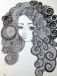 Surreal Hair By Darkjuliet333 On Deviantart Whimsical Art Mandala Art Art Sketches