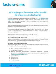 Según información del sat, no todas las personas físicas deben hacer la declaración anual. 7 Consejos Para Presentar Tu Declaracion De Impuestos Sin Problemas