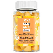 Immune system support* · packed with vitamin c · more than 20 flavors Love Beauty And Planet Multi Benefit Vitamins Dietary Supplement Citrus Crush 60ct Target