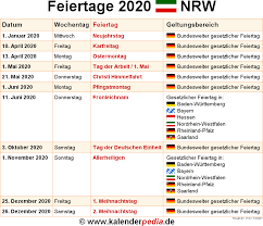 November aber kein gesetzlicher feiertag ist, verschiebt sich die tradition zunehmend auf den allerheiligentag. Feiertage Nrw 2021 2022 2023 Mit Druckvorlagen