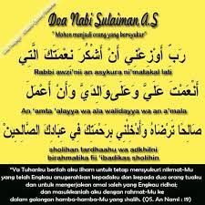 Do A Nabi Sulaiman Doa Motivasi Membaca