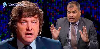 En su cara, milei opinó esto sobre el ex presidente. Correa Se Metio Con Milei Y El Economista Lo Pulverizo