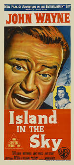 ISLAND IN THE SKY, Hal Baylor, John Wayne, 1953 Stock Photo