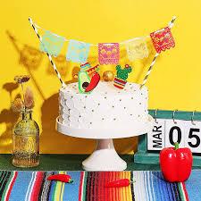 Explore stunning home design decorations inspiration and get best ideas for home design, seasonal home decoration, small home garden ideas, home landscaping, summer home decor, fall home. Buy 43 Pieces Picado Banner Cake Toppers Fiesta Cupcake Toppers Mexican Themed Cactus Donkey Taco Pepper Sombrero Mustache Pinata Guitar Party Decorations For Mexican Themed Party Supplies Online In Turkey B092mj7rb9