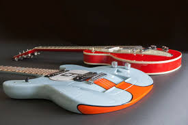 Side View Of A Gt40 Guitar And A Gibson Corvette Guitar Prsguitars Prs Guitar Guitar Guitar Strap