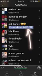 Maybe you would like to learn more about one of these? T Mcdonald61583 On Spotify Spotify Music Playlist Names Ideas Song Playlist