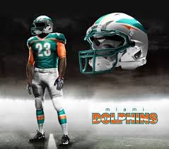 The dolphin uniforms are available in many different styles to suit every taste. Awesome New Uniform Designs For All 32 Nfl Teams Miami Dolphins Logo Miami Dolphins Cheerleaders Miami Dolphins Football