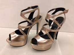 Rose gold features our classic stiletto cut with a touch of copper undertones in a liquid chrome finish. Bn Charles Keith Rose Gold Stilettos Heels Women S Fashion Shoes Heels On Carousell