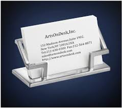 5 out of 5 stars. Artsondesk Modern Art Business Card Holder St201 Stainless Steel Satin Finish Patented Desk Desktop Accessory Name Plate Display Stand Case Office Organizer Christmas Gift Holiday Present Amazon Co Uk Stationery Office Supplies