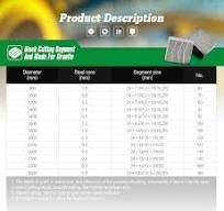 Diamond segment used for cutting granite stone - WANLONG