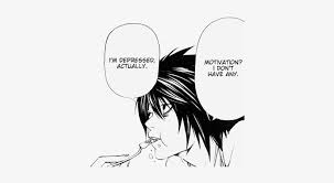 Quote Anime Manga L Death Note Transparent Light Yagami L Depressed Death Note 500x380 Png Download Pngkit Lawliet famous quotes & sayings. quote anime manga l death note